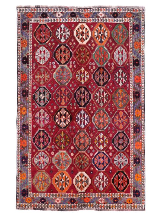 ペルシャ絨毯 　手織り　シーラーズ産 190x130 cm 未使用 shiraz WNDS-78 ナイン産ペルシャ絨毯 214×130cm｜ペルシャ絨毯｜ペルシャ絨毯