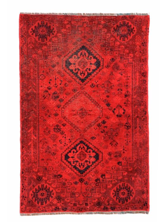 79×151 パッチワークヴィンテージラグ　花柄 79×151 パッチワークヴィンテージラグ花柄