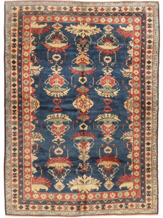 トルコのカーペット 135x195 cm ラグ ラグマット トルコ産 クラシックレッド 133×195 長方形