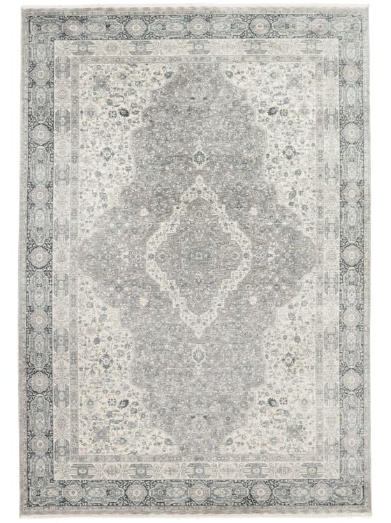専用Y3137 インド カシミールシルク絨毯 手織り 151×94㎝ カシミール・シルク