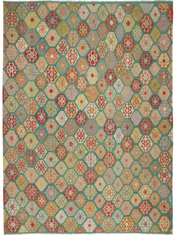 180×153cm アフガニスタンマシュワニキリム 手織り絨毯ペルシャ 絨毯