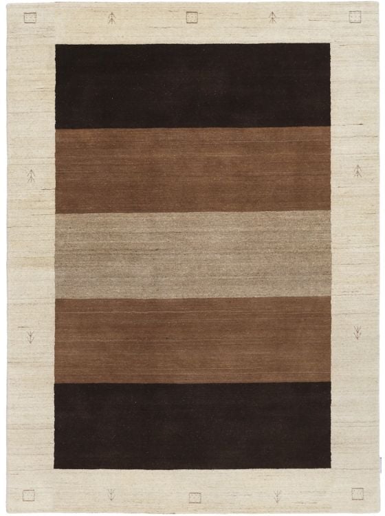 premium - Handloom fringes - Roze 200 x 300 cm Wol Vloerkleed