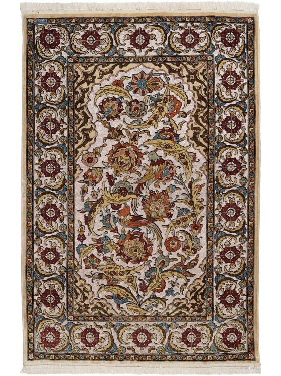 ヘレケ - シルク高級 - オリエンタルカーペット - すべての絨毯