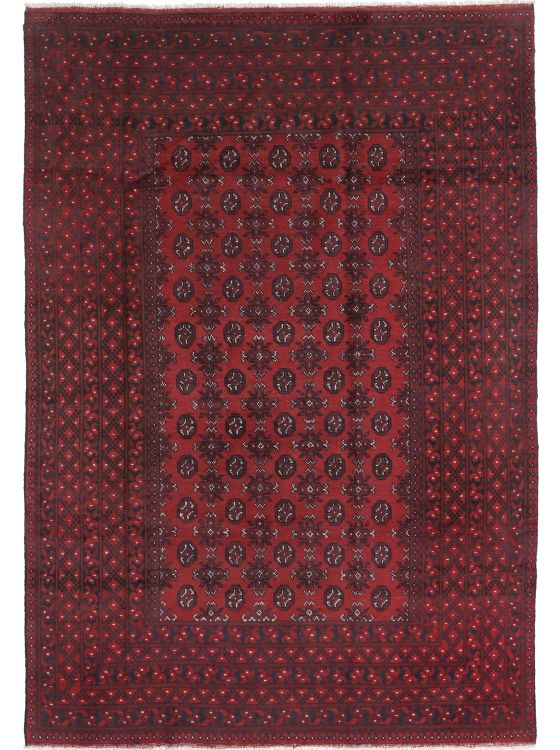 ロ*ム様 最上級・新品未使用品・直輸入（パキスタン・アフガン）絨毯 パキスタン絨毯 約124cm x 184cm｜SATHI RUGS