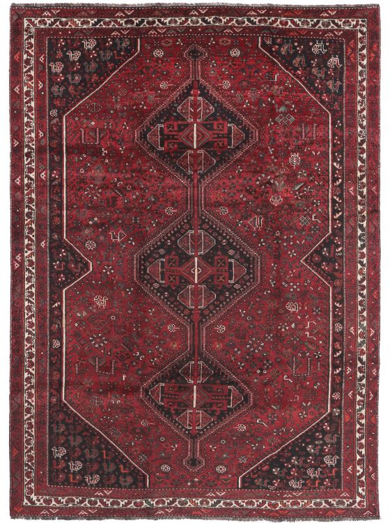 ペルシャ絨毯 　手織り　シーラーズ産 225x170 cm shiraz 未使用 シラーズ 絨毯 355 | TONERI RUGs