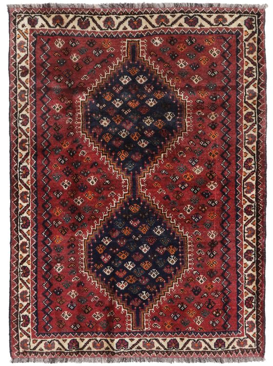 ペルシャ絨毯  手織り シーラーズ産 190x185 cm shiraz 未使用 大阪のペルシャ絨毯専門店 シラーズ産の絨毯をアップしました