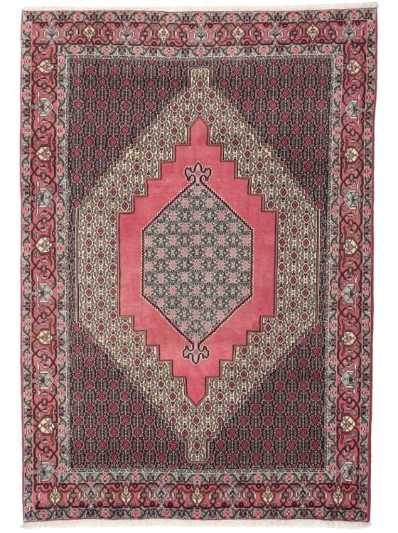 Tapis de coureur rouge persan Rugstc 3x10 Senneh Pak