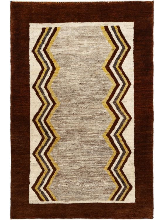 ペルシャ絨毯　ギャッベ　新品 90x60 cm Persia Gabbeh ペルシャギャッベ - ギャッベ - モダンカーペット - すべての絨毯