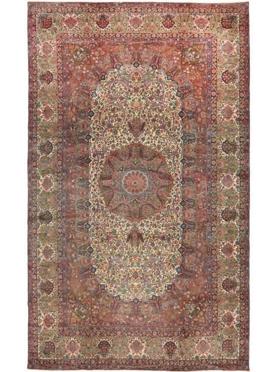 ペルシャ絨毯　ケルマン 新品 185x140cm 特別価格　40％引き‼ ケルマン - ペルシャ／クラシック - オリエンタルカーペット - すべて