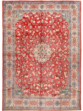 Tapis persan ancien à motif Qom En vente sur