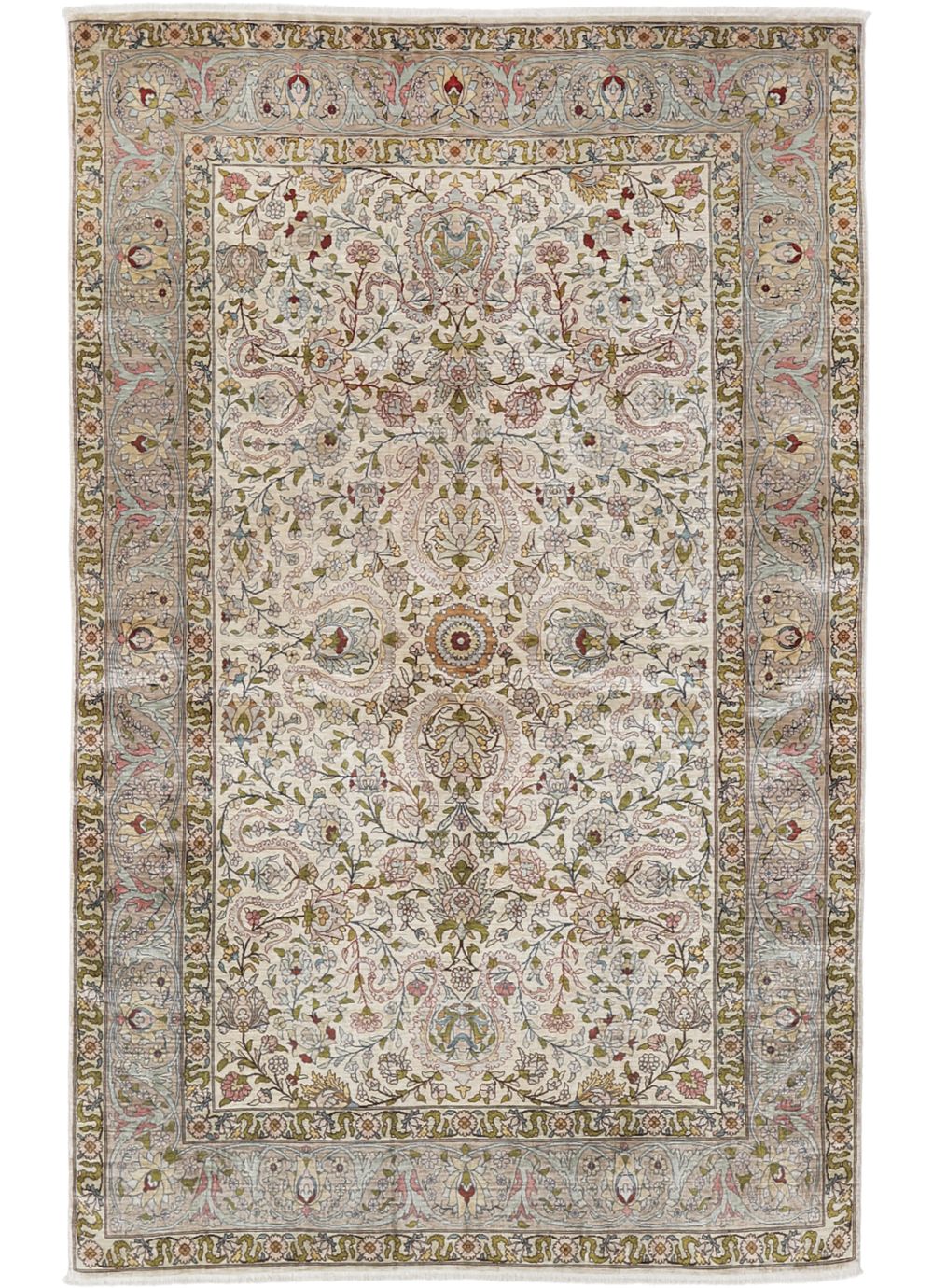 ヘレケ　シルクタペストリー 額装 2025年最新】Yahoo!オークション -シルク絨毯 タペストリーの中古品