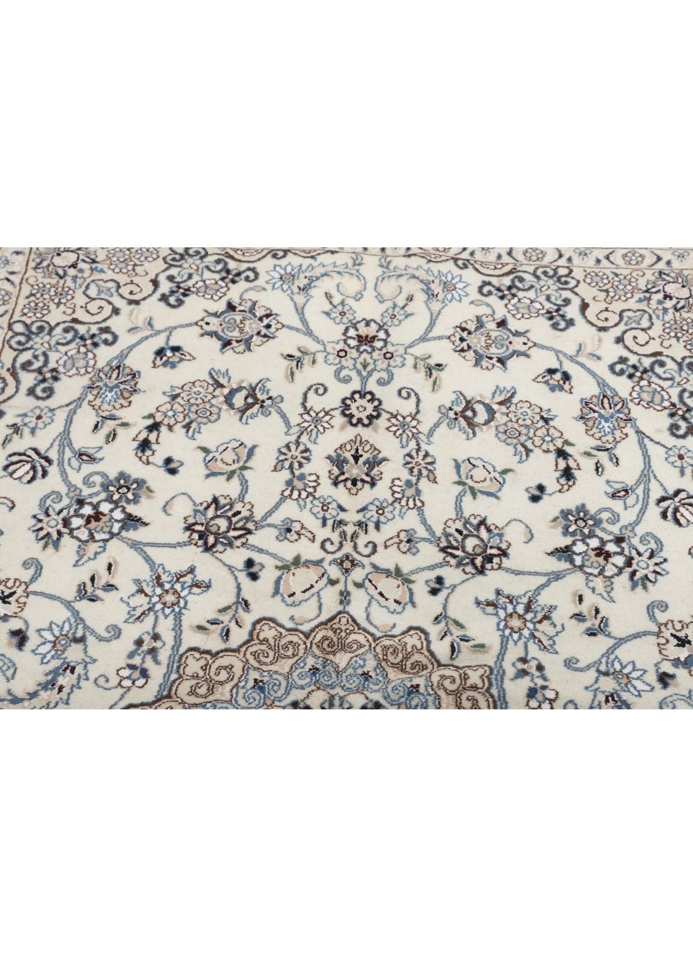 ペルシャ絨毯 189 x 293cm ナイン産 ナイン9ラ