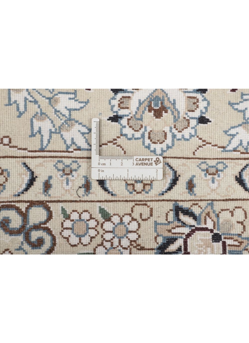 ペルシャ絨毯 189 x 293cm ナイン産 ナイン9ラ