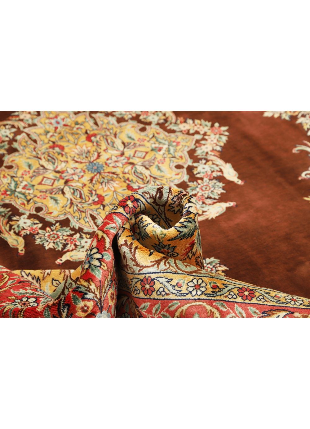 ペルシャ絨毯サルーク
(Saruq) ペルシャ絨毯 手織り サルーク 268077 68cmx78cm | piece of rug.