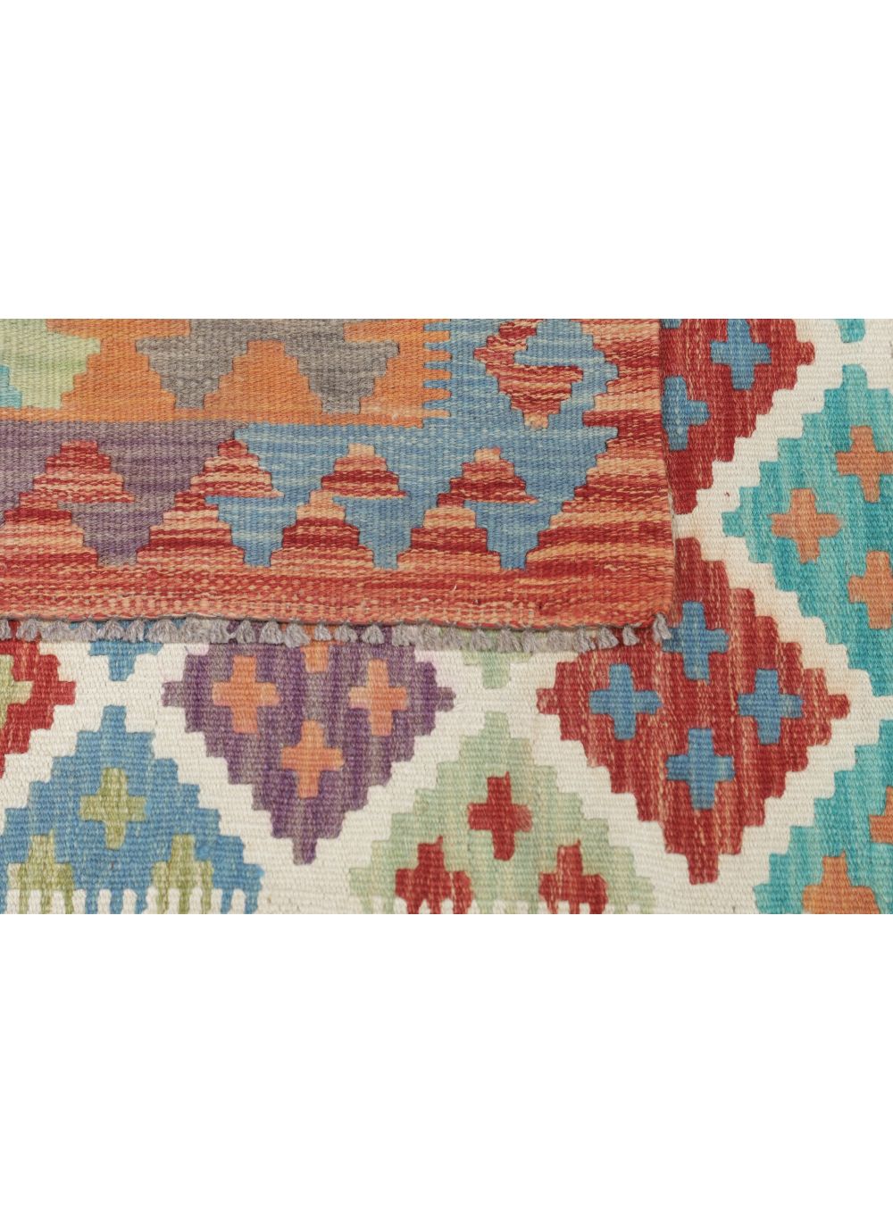 美品ヴィンテージアフガンキリム　145×102cm Kelim Afghan Old Style