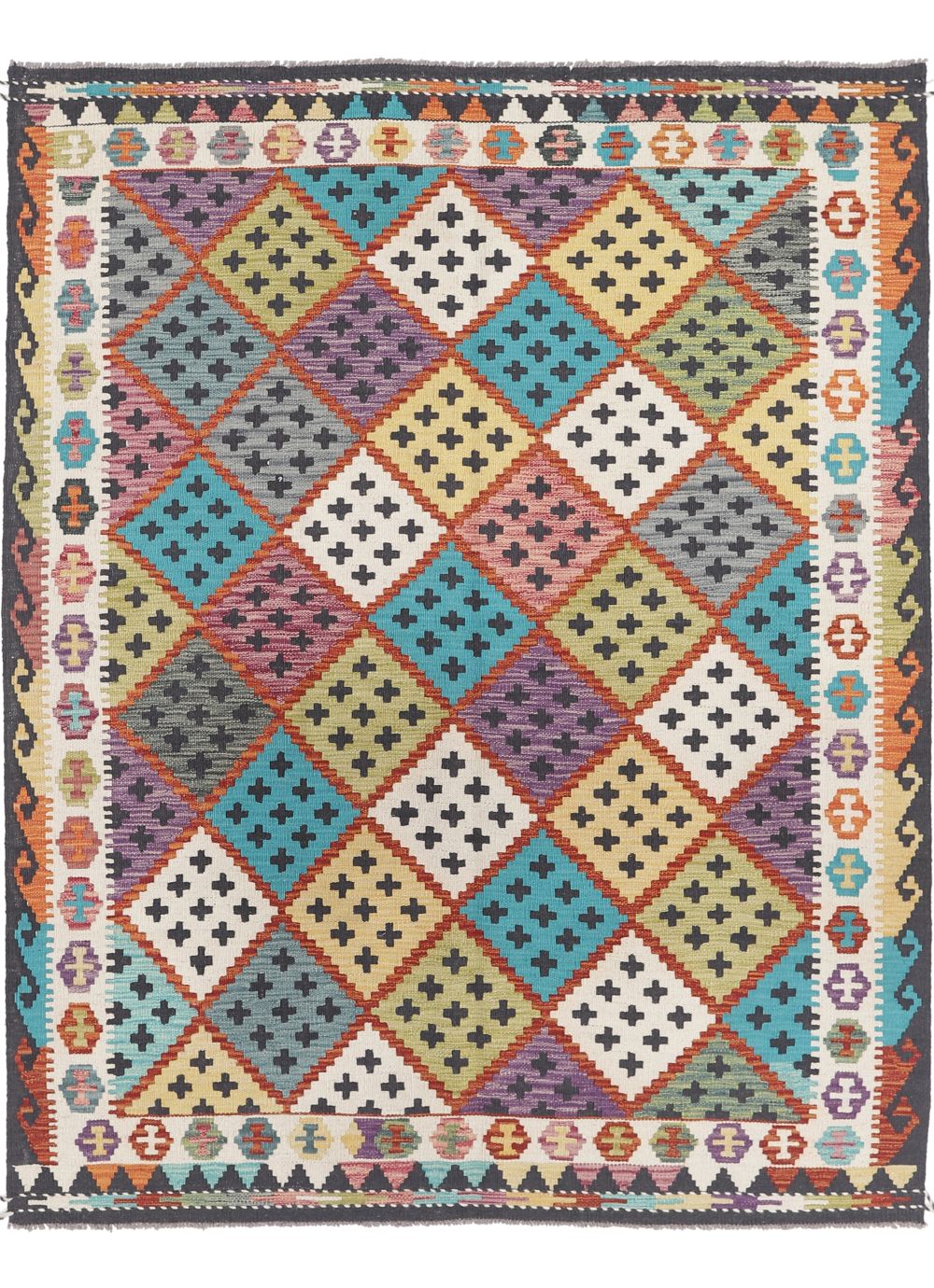 その他 Afghan Hodrang Kilim Kelim Afghan Old Style