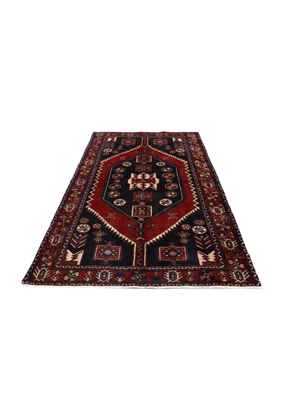タバス産 ペルシャ絨毯 133×88cm ペルシャ絨毯 タブリーズ 玄関 ウール アリヤ 100×150cm
