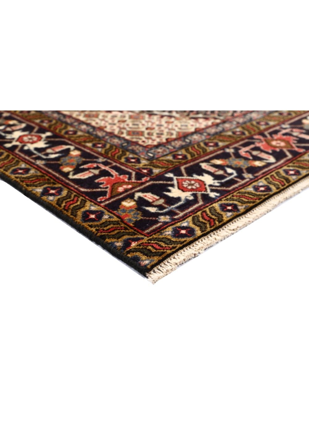 アルデビル産 ペルシャ絨毯 約200×145cm オールド絨毯 アルデビル