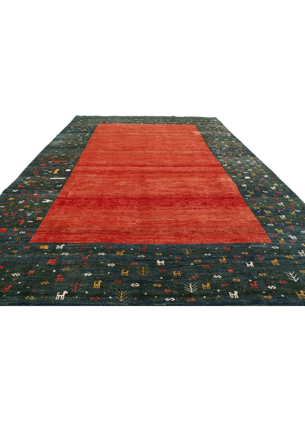 ペルシャ絨毯　ギャッベ　４枚 ペルシャ絨毯 (ハマダン) 214×130cm（FL-70160） – ギャッベ＆ペルシャ