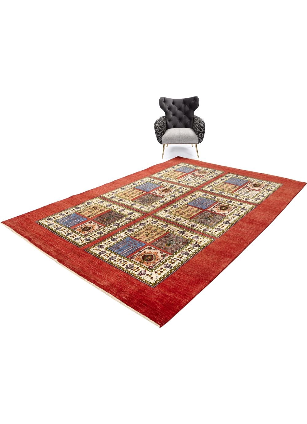 ペルシャ ヴィンテージギャッベ 絨毯 ペルシャオールドギャッベ( ヴィンテージギャベ ) No.GZN-117 | A's